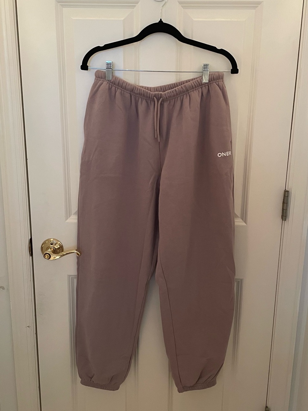 Oner Active Dusty Purple Mid Weight Relaxed Jogger Sweatpants Women’s Size M